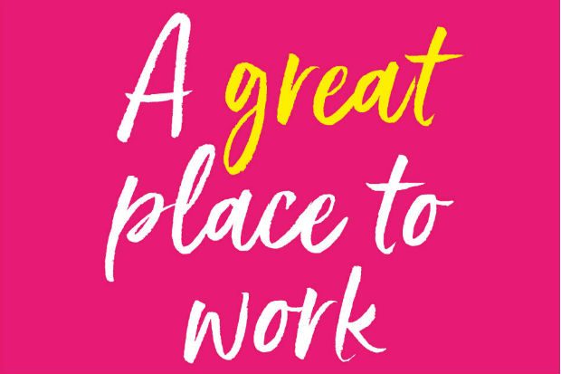 Logo of a A Great Place to Work